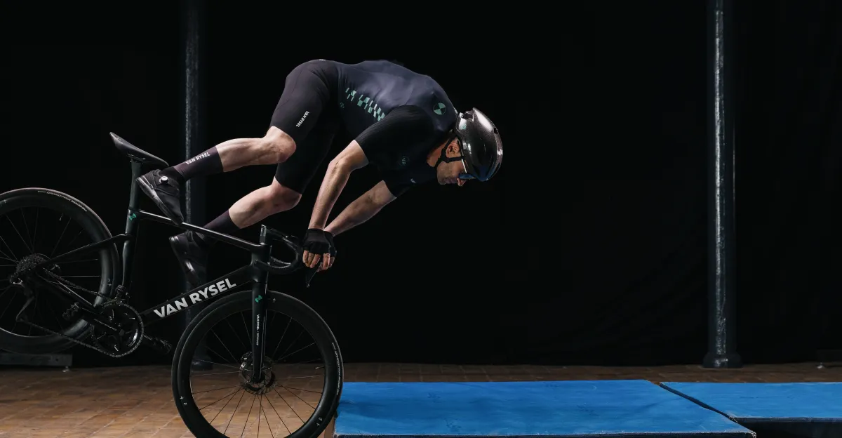 Van Rysel Cycling Airbag Skinsuit: The 60ms Crash Protection System Coming in 2026