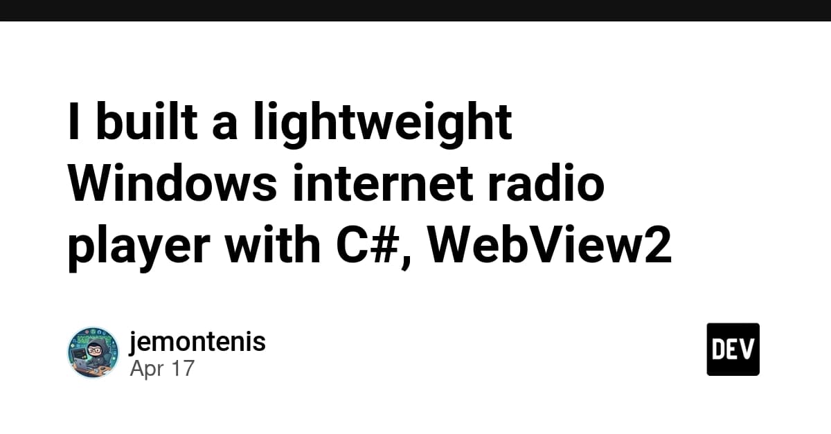 Windows Desktop App Development: When WebView2 Beats Electron