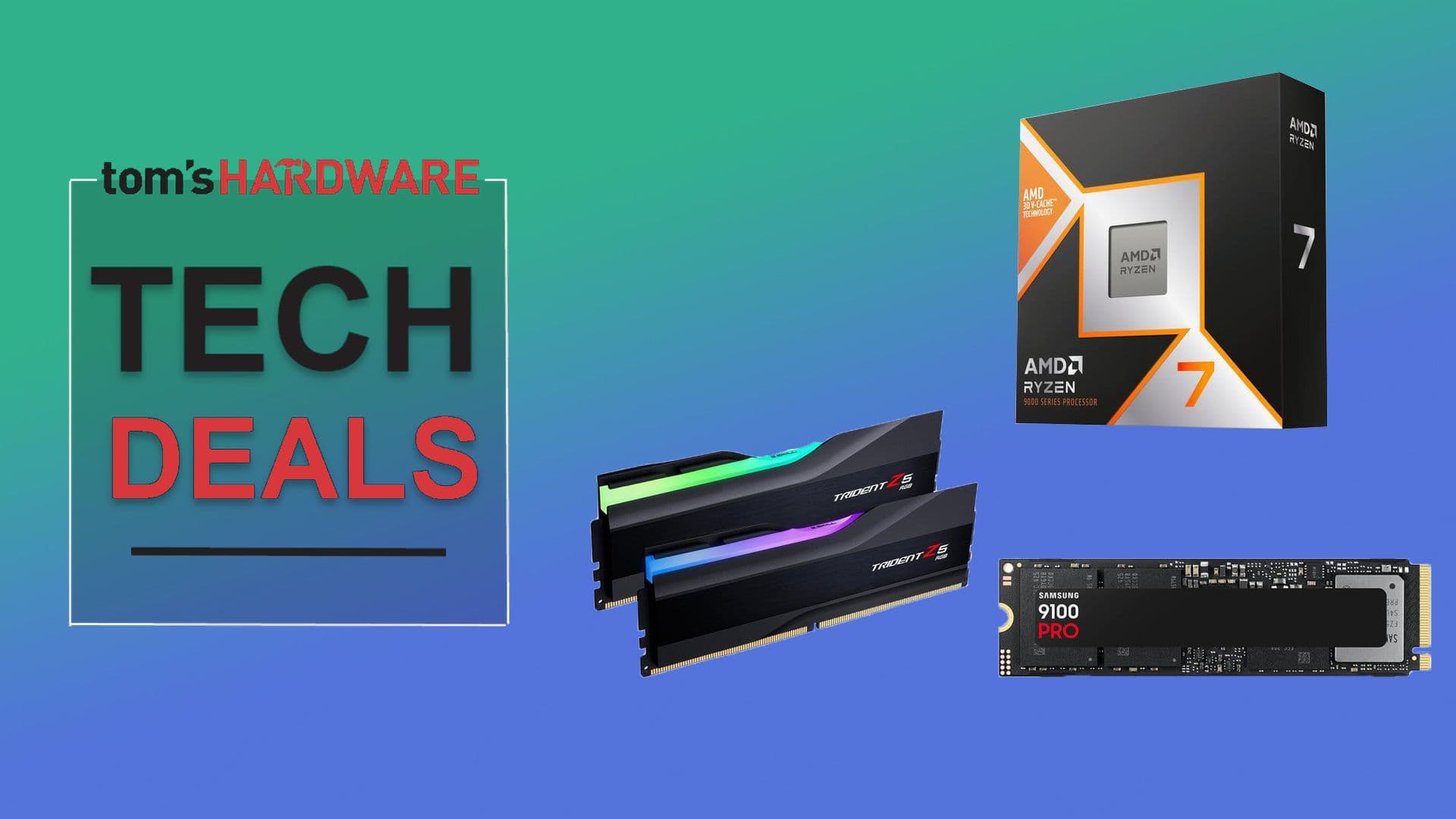 Newegg Ryzen 7 9800X3D Bundle Saves $290 on Gaming PC Parts