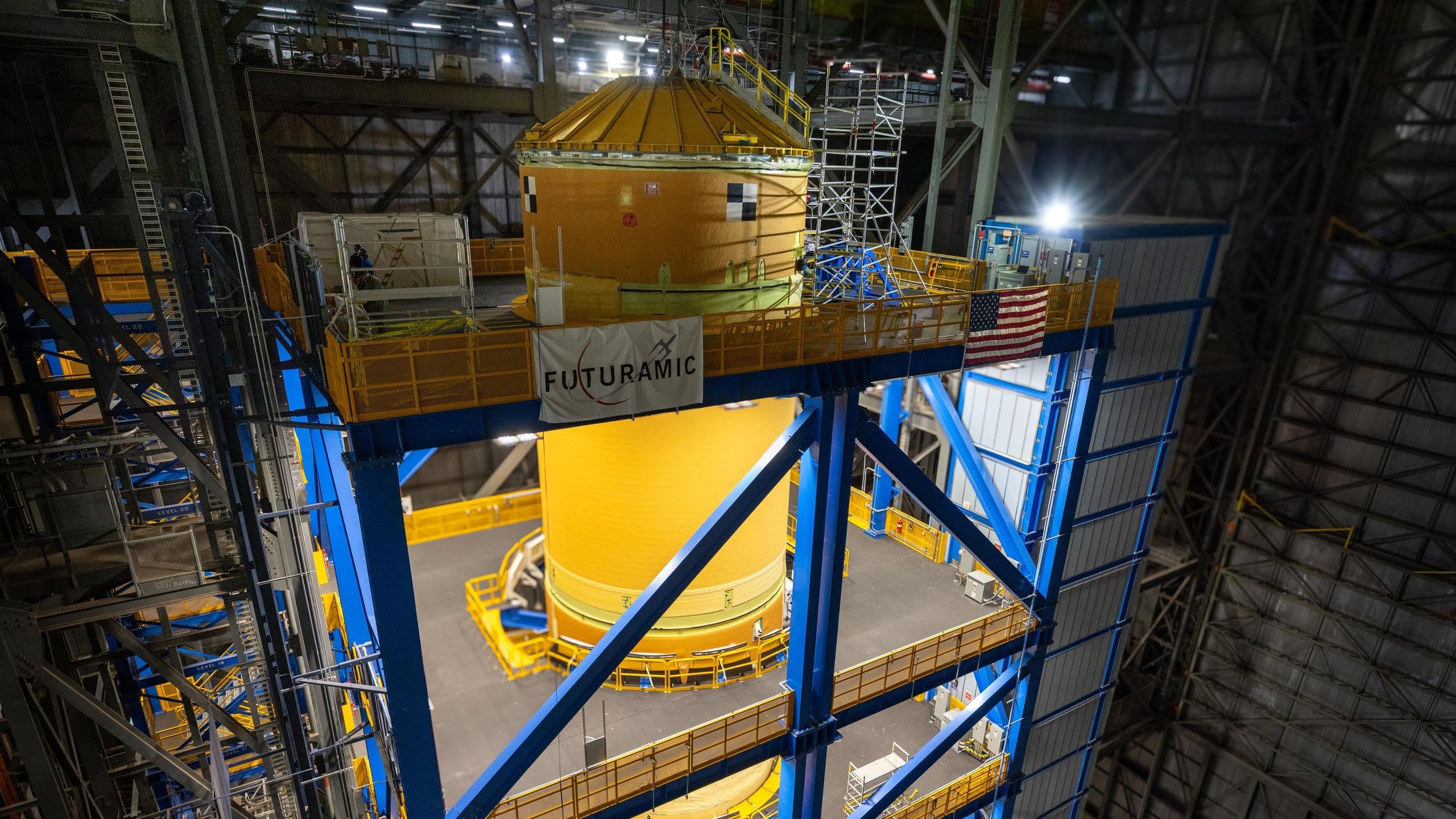 NASA's Artemis 3 Rocket Now Vertical for 2027 Moon Test