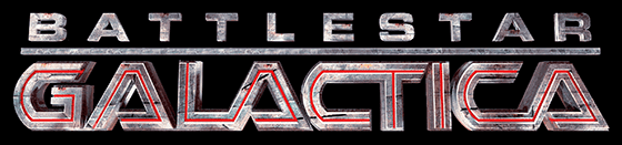 Battlestar Galactica follows nearly all six futuristic typography rules