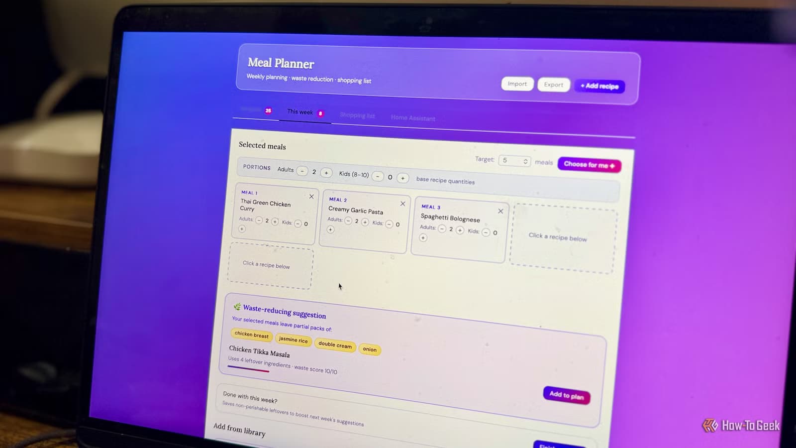 How One User Built an AI Meal Planner to Cut Food Waste