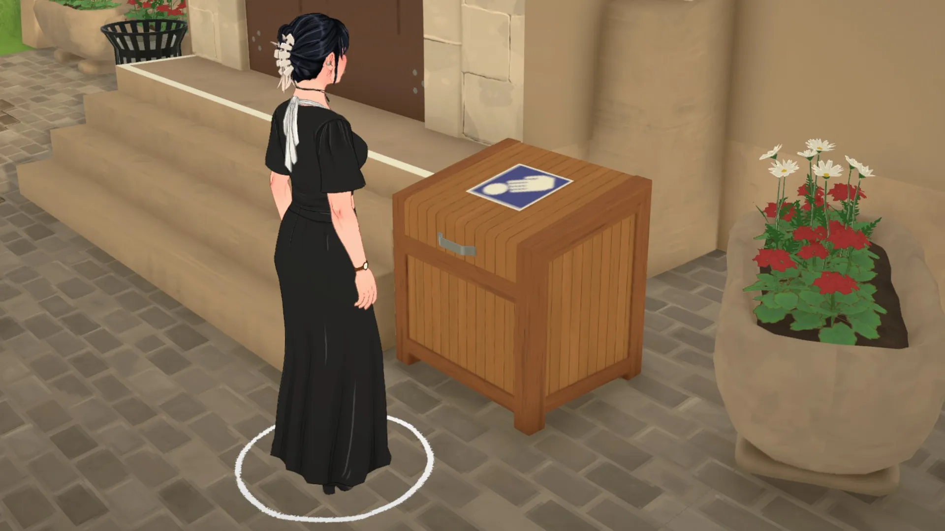 The vegetarian toggle exists outside the trait system