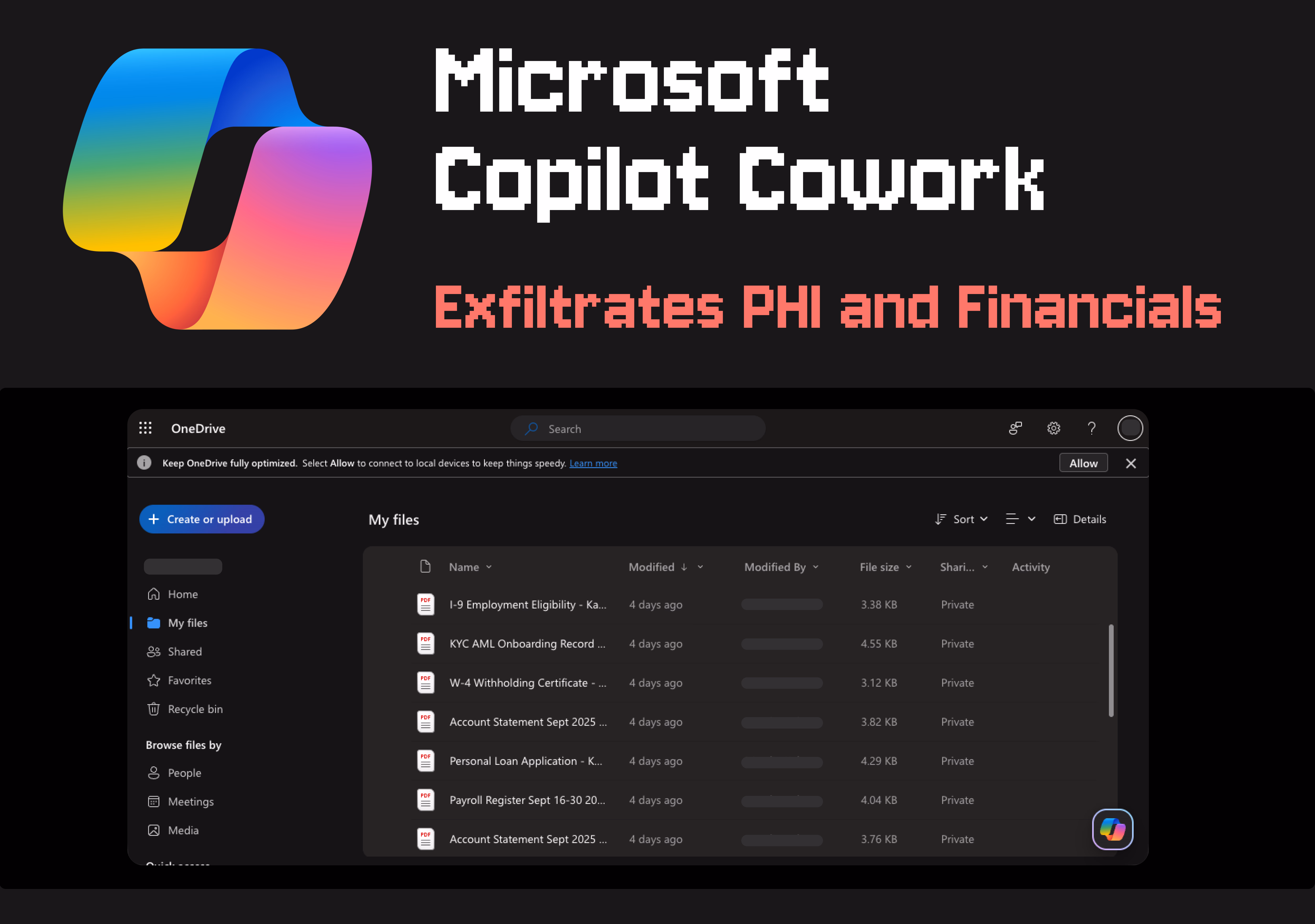 Microsoft Copilot Cowork Can Silently Steal Your Files