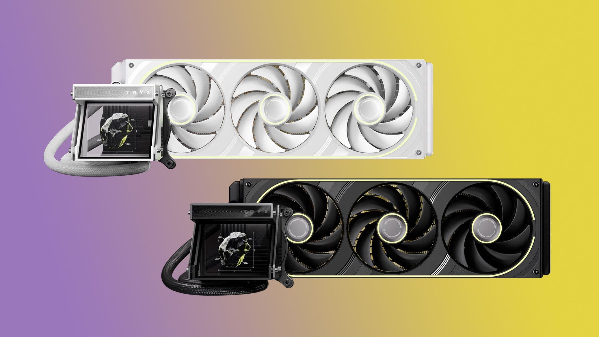 Tryx Holo AIO Cooler Uses Beam Splitters for Holographic Display