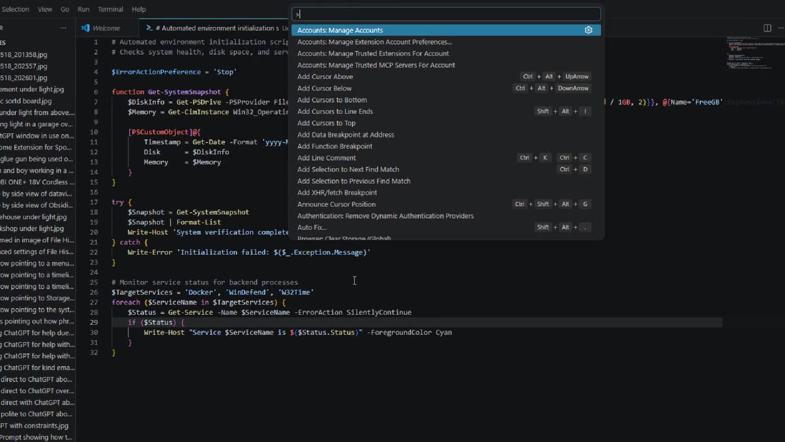 Why the VS Code Command Palette Beats Your Mouse