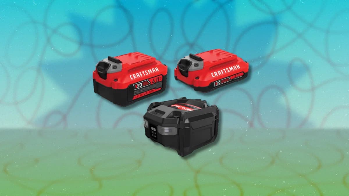 Craftsman V20 Battery Kit Includes Free Tool Worth $139