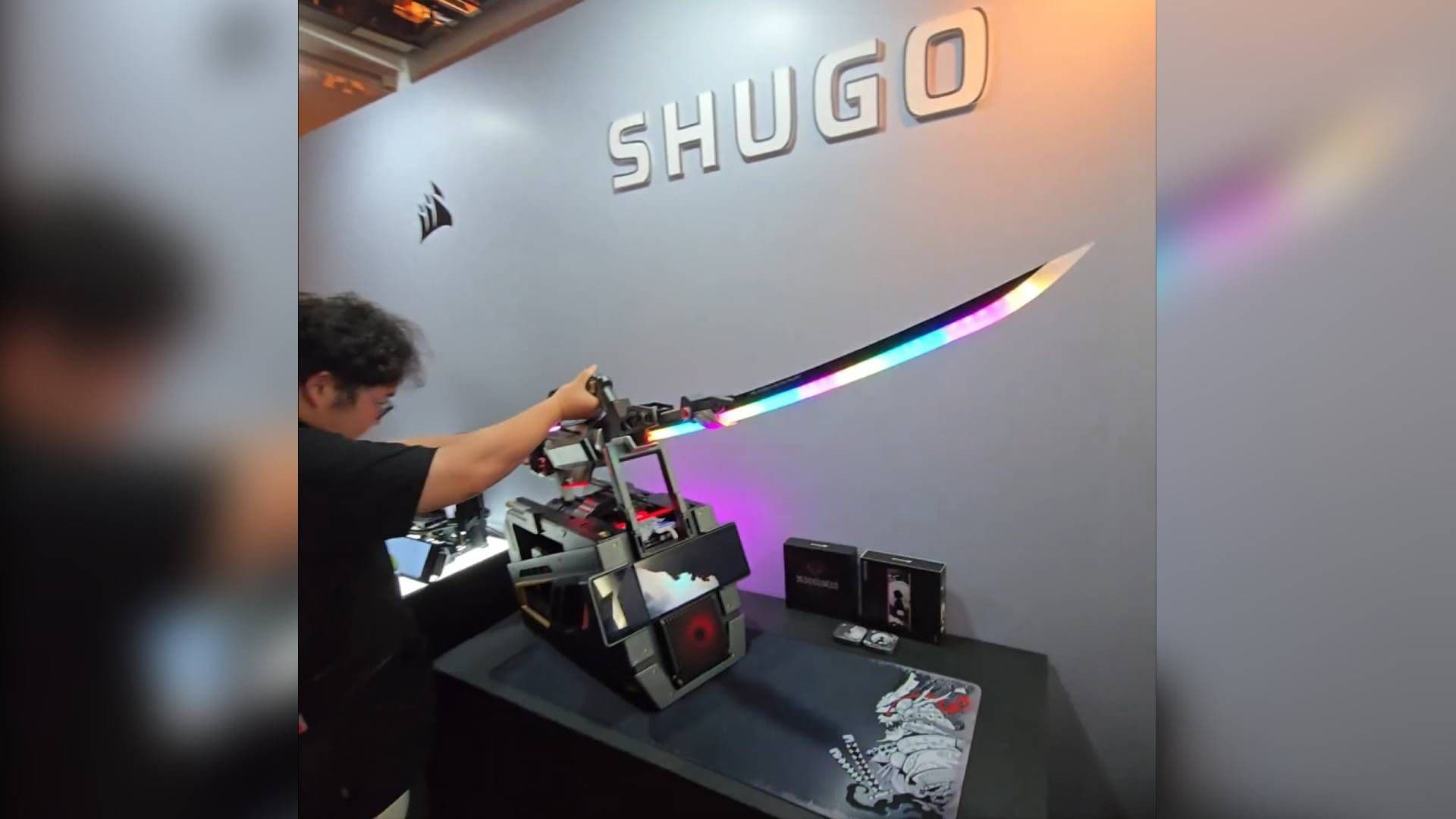 Corsair Builds a Samurai Sword PC You Power On by Sheathing