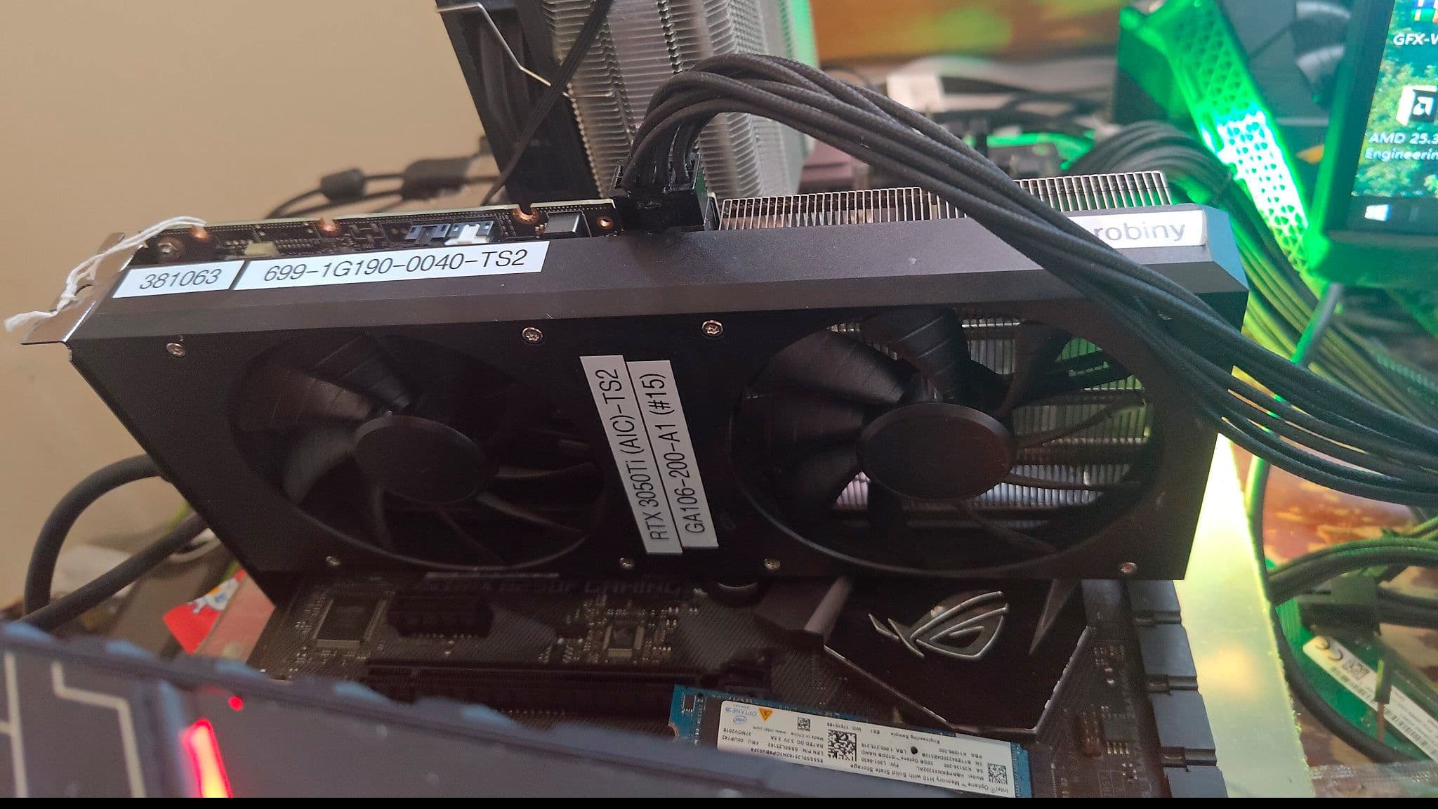 Nvidia RTX 3050 Ti Desktop Prototype Surfaces in Leaked Photos