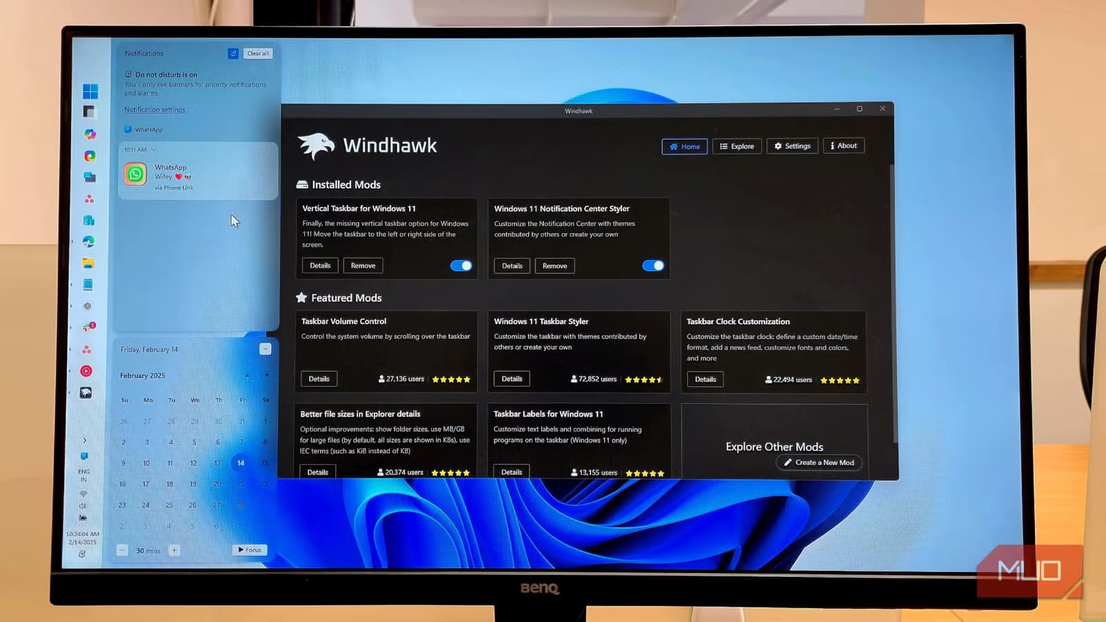 Windhawk Unlocks the Windows 11 Settings Microsoft Hides