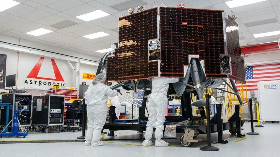 Astrobotic Griffin-1 lunar lander targets late 2026 launch