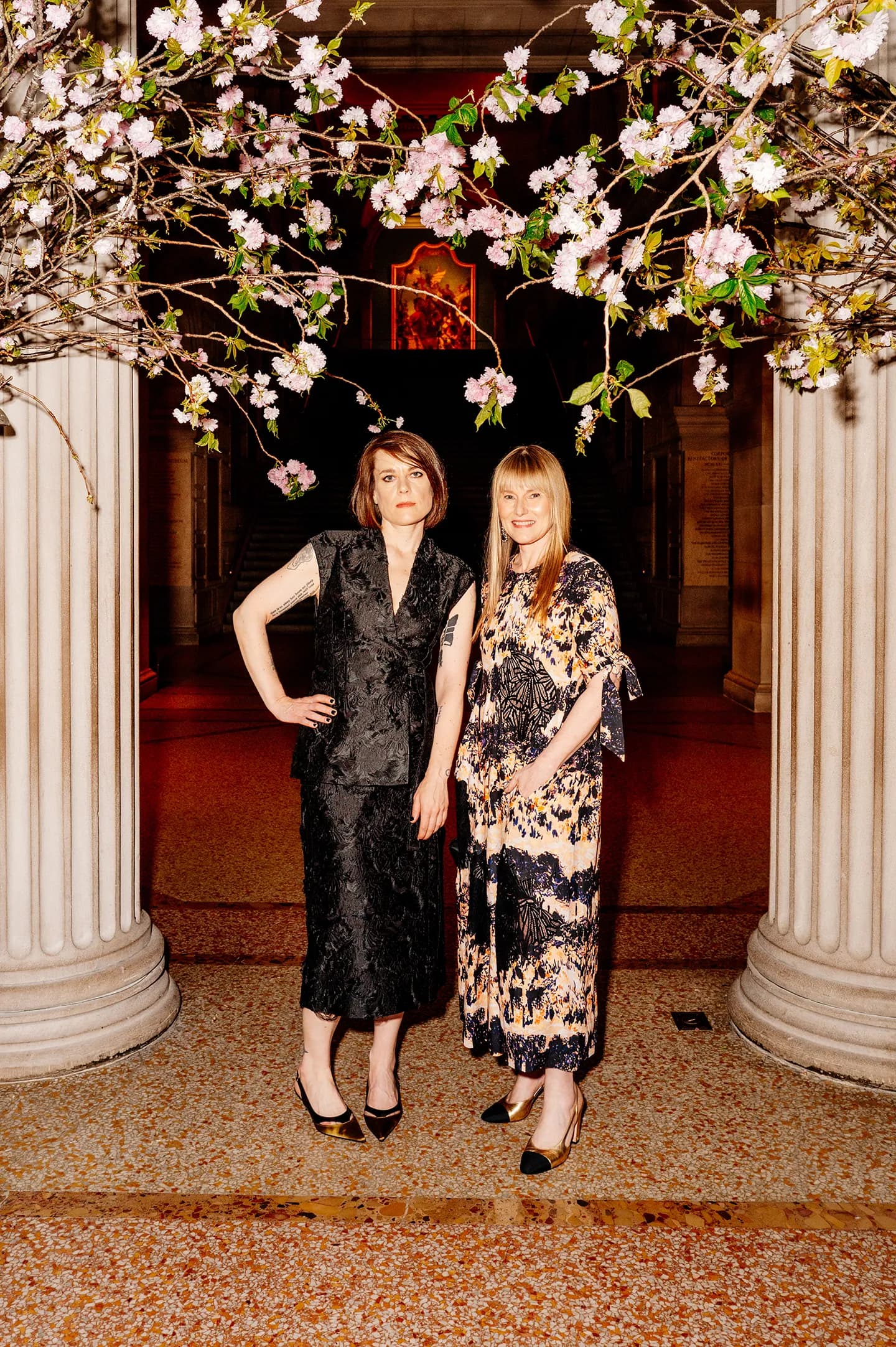 Photograph of Katie Drummond and Amy Astley global editorial directors of Wired and Architectural Digest