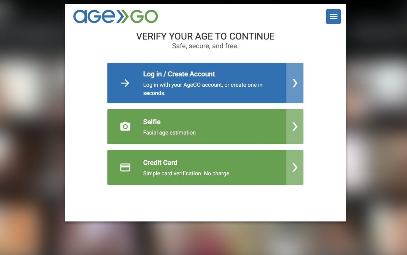 Adult sites serving UK visitors already prompt for ID or selfie-based verification