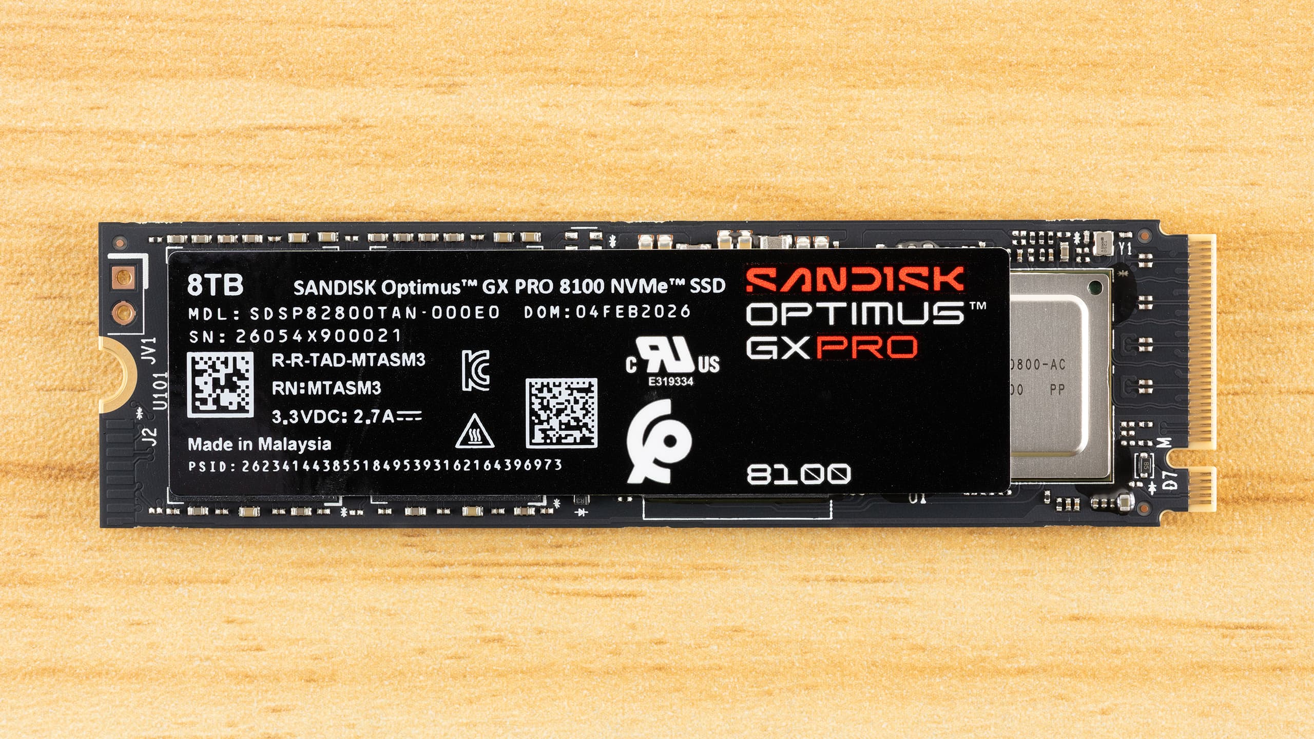 SanDisk Optimus GX Pro 8100 8TB SSD
