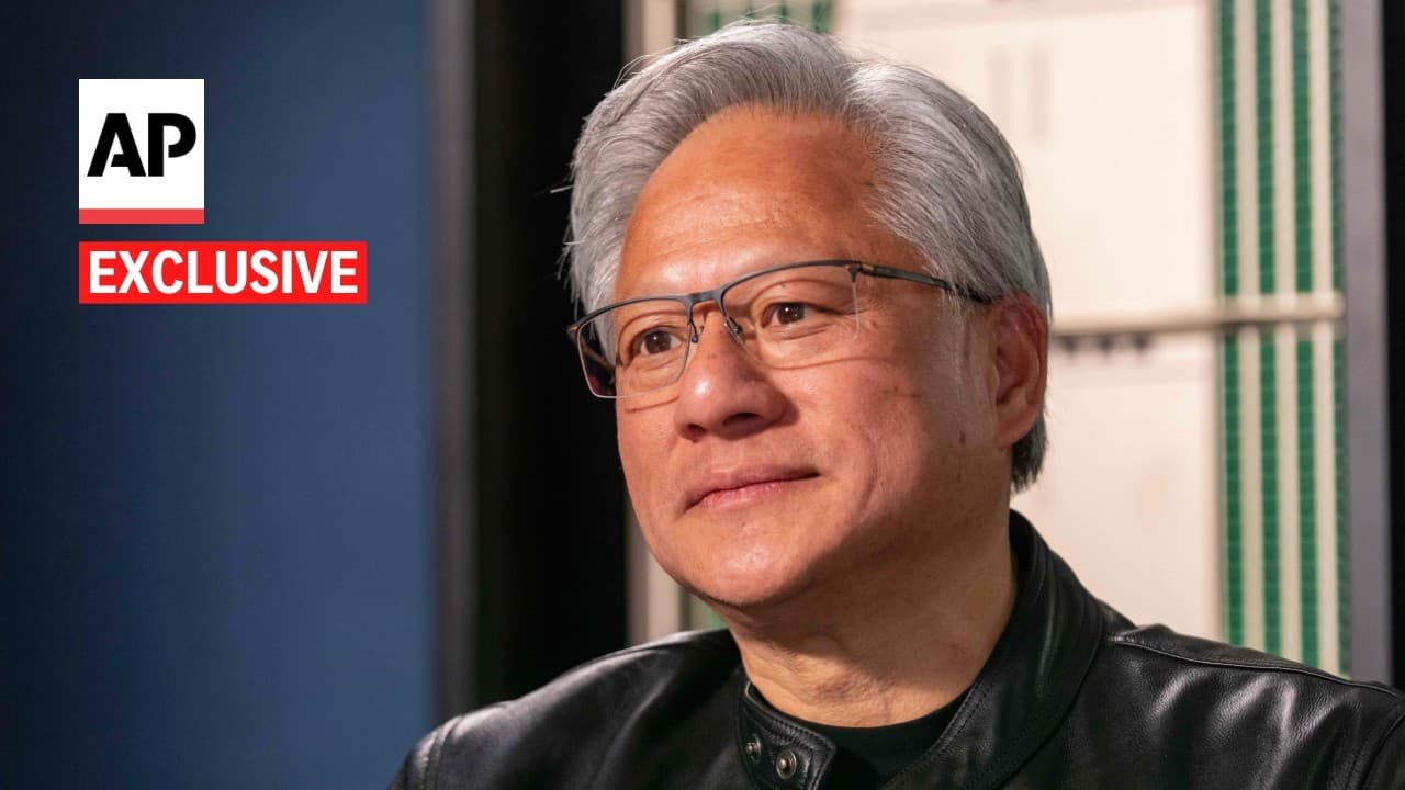 AP EXCLUSIVE: Nvidia CEO Jensen Huang says society needs