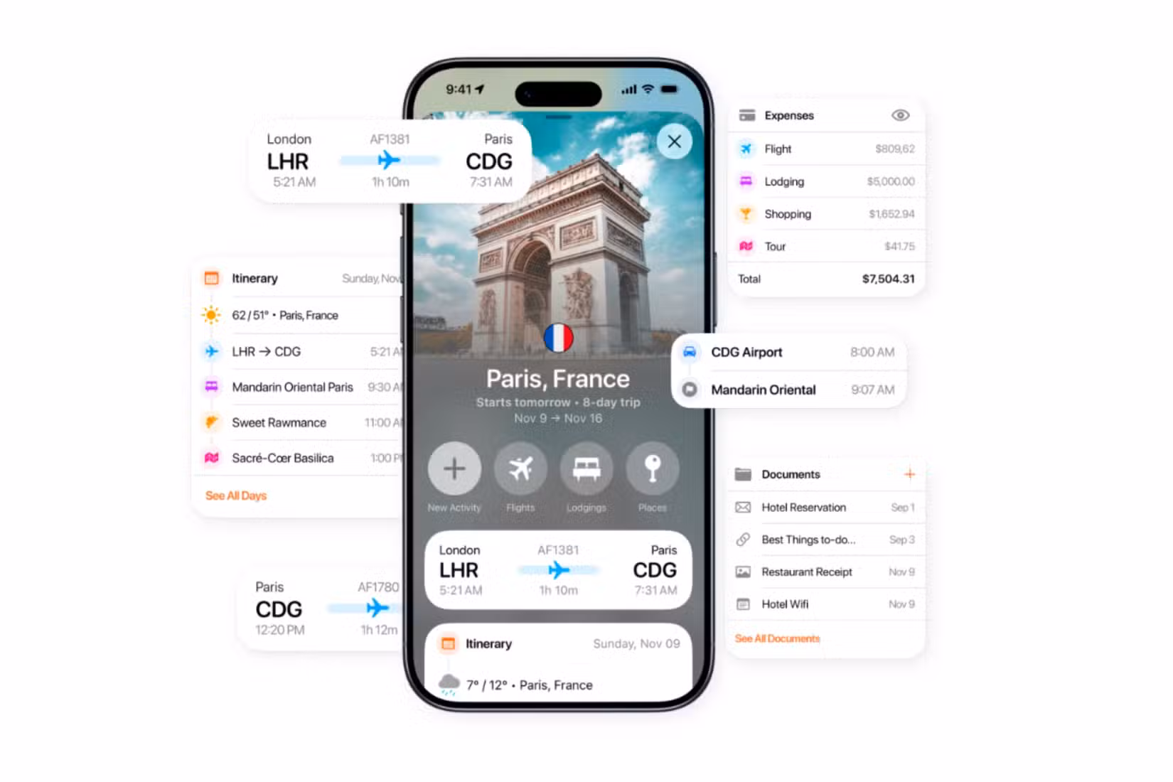Tripsy is an all-in-one travel app.
