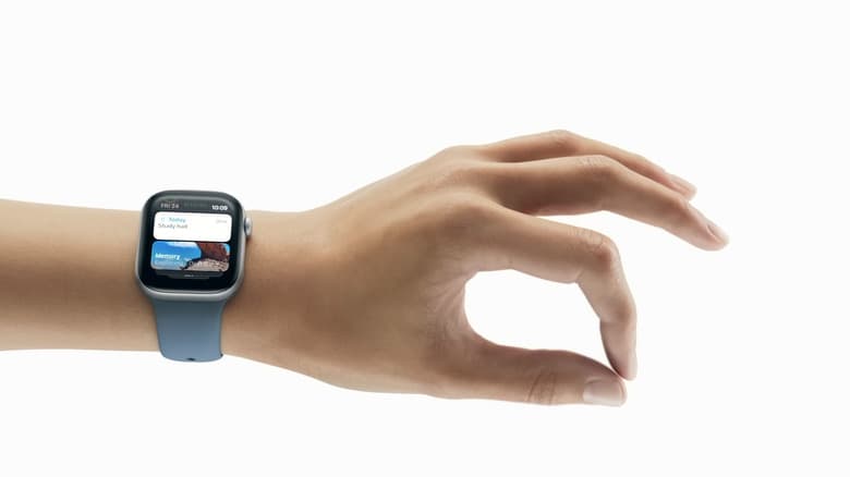 Double tap gesture for Apple Watch