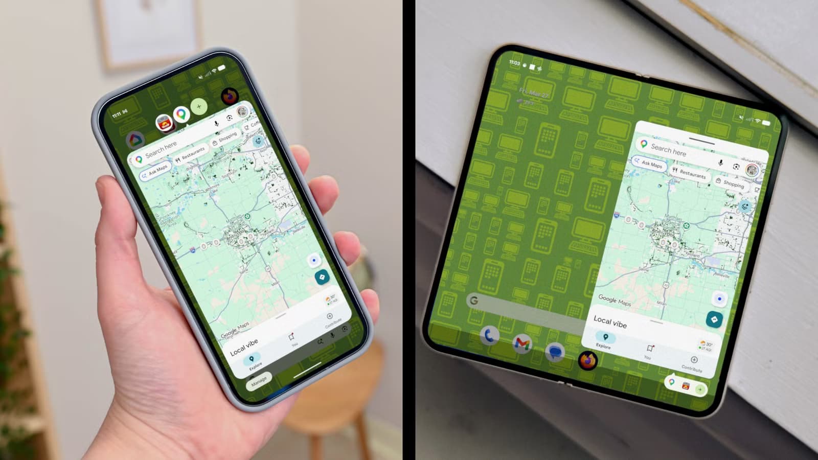 Android 17 bubbles on Pixel 9 and Pixel Fold