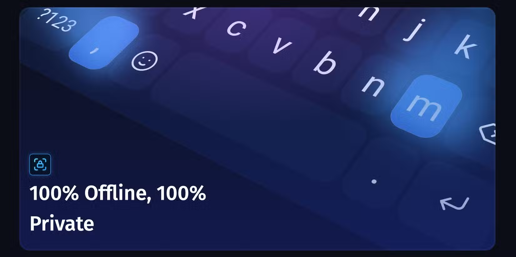 A FUTO Keyboard banner.
