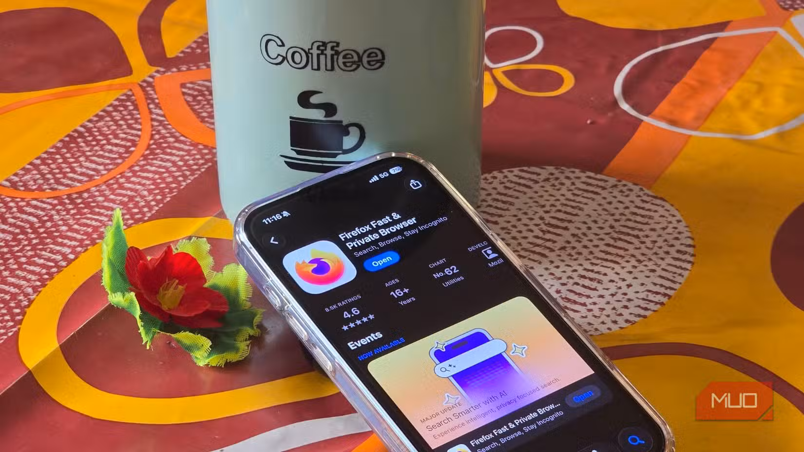The App Store page for Mozilla Firefox
