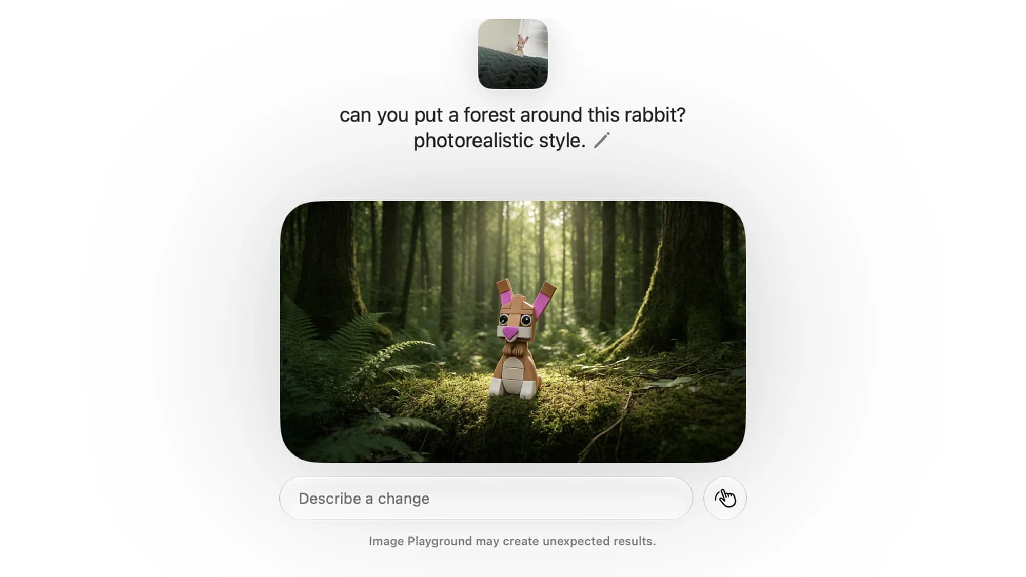 Apple Image Playground