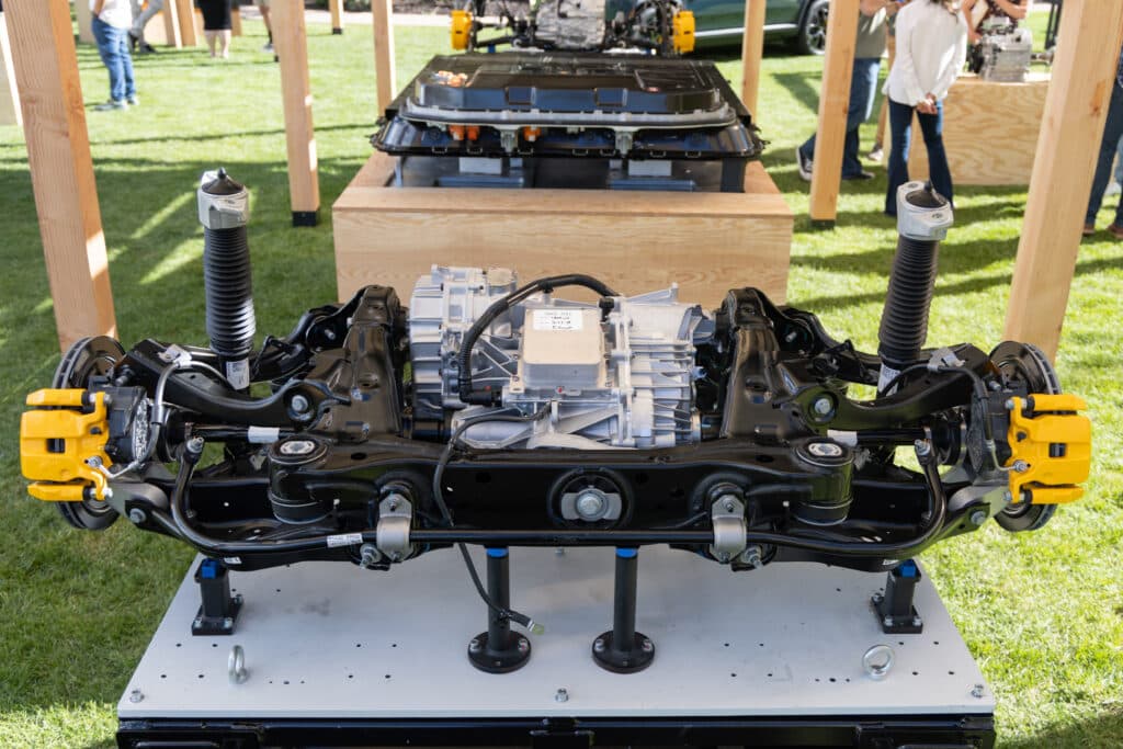 Rivian suspension components
