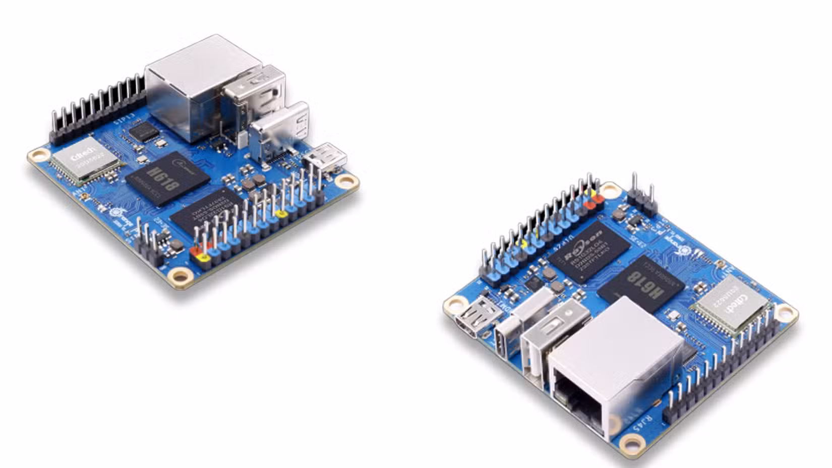 Orange Pi Zero 3 side views