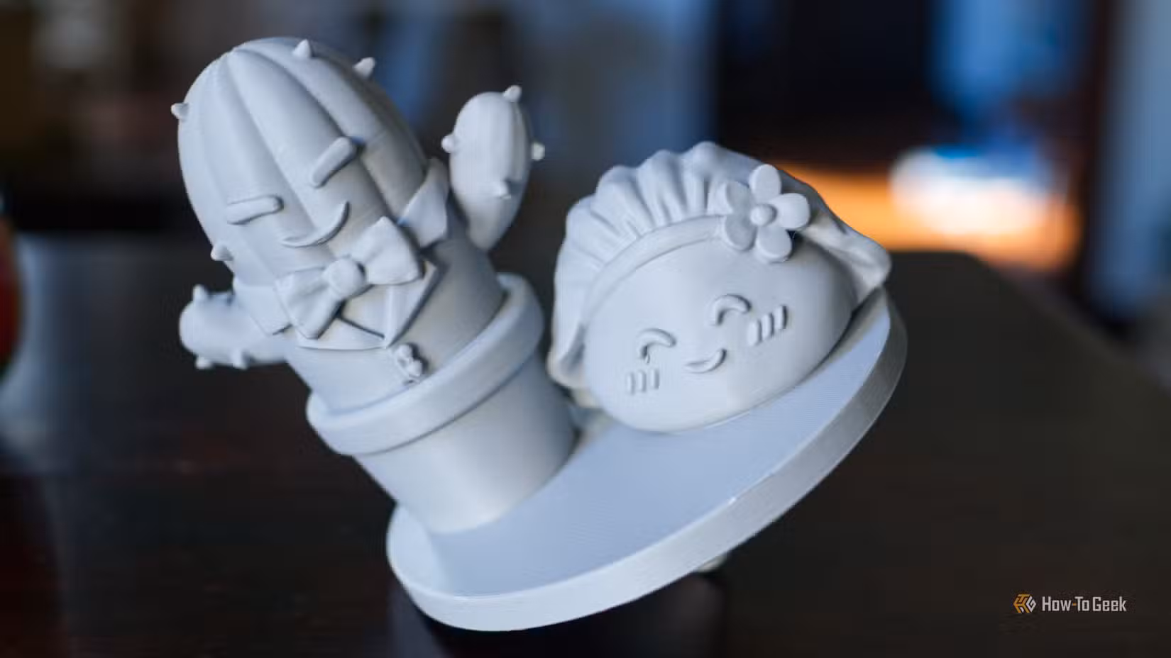3D printed cake topper.