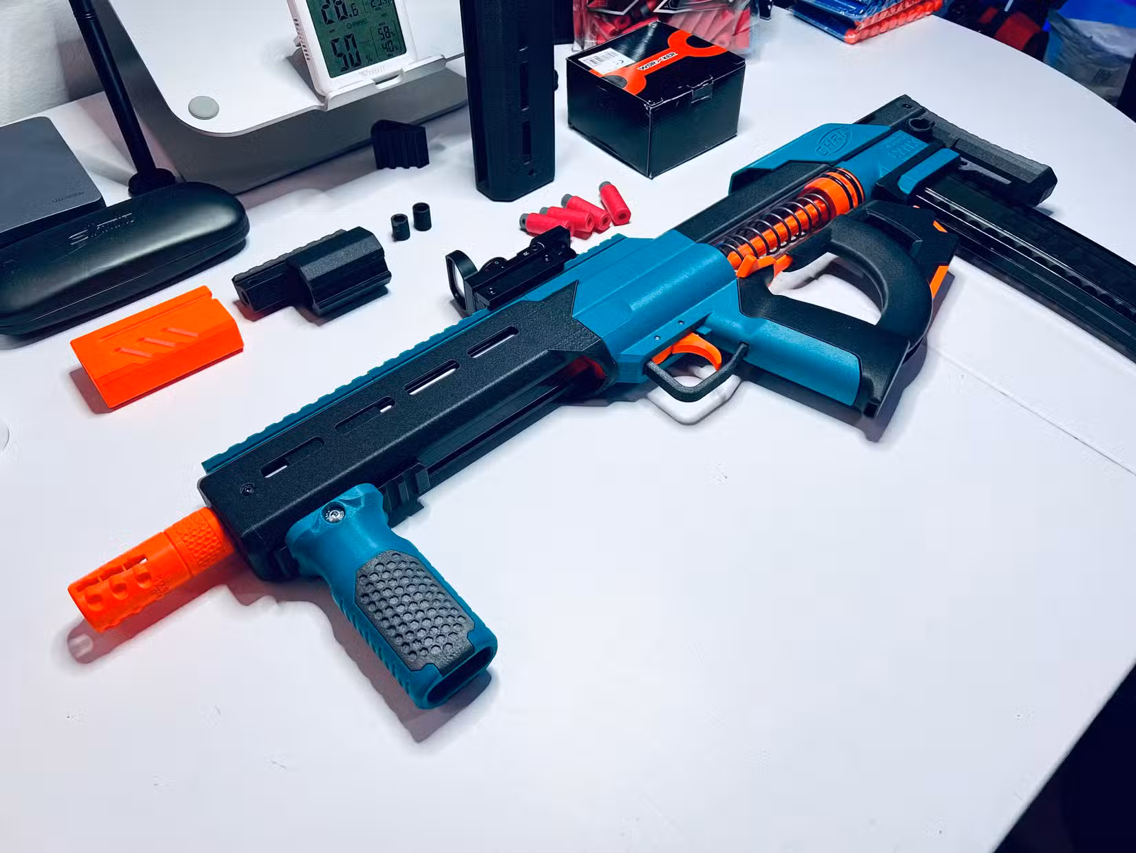LYNX 3D printed NERF blaster by PrintStructor on MakerWorld.