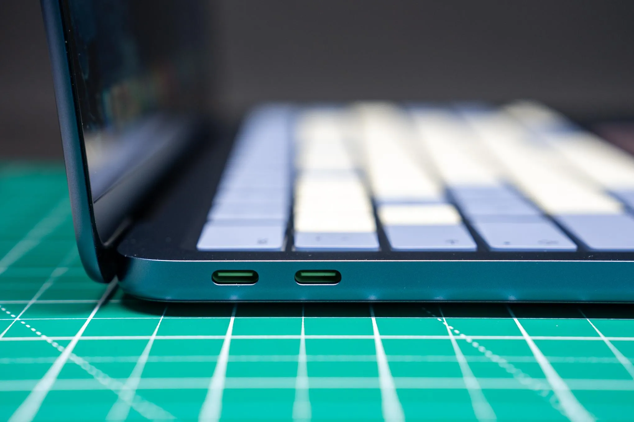 <em>The USB-C ports are very easy to change, though they’re a pretty subtle color mod.</em>