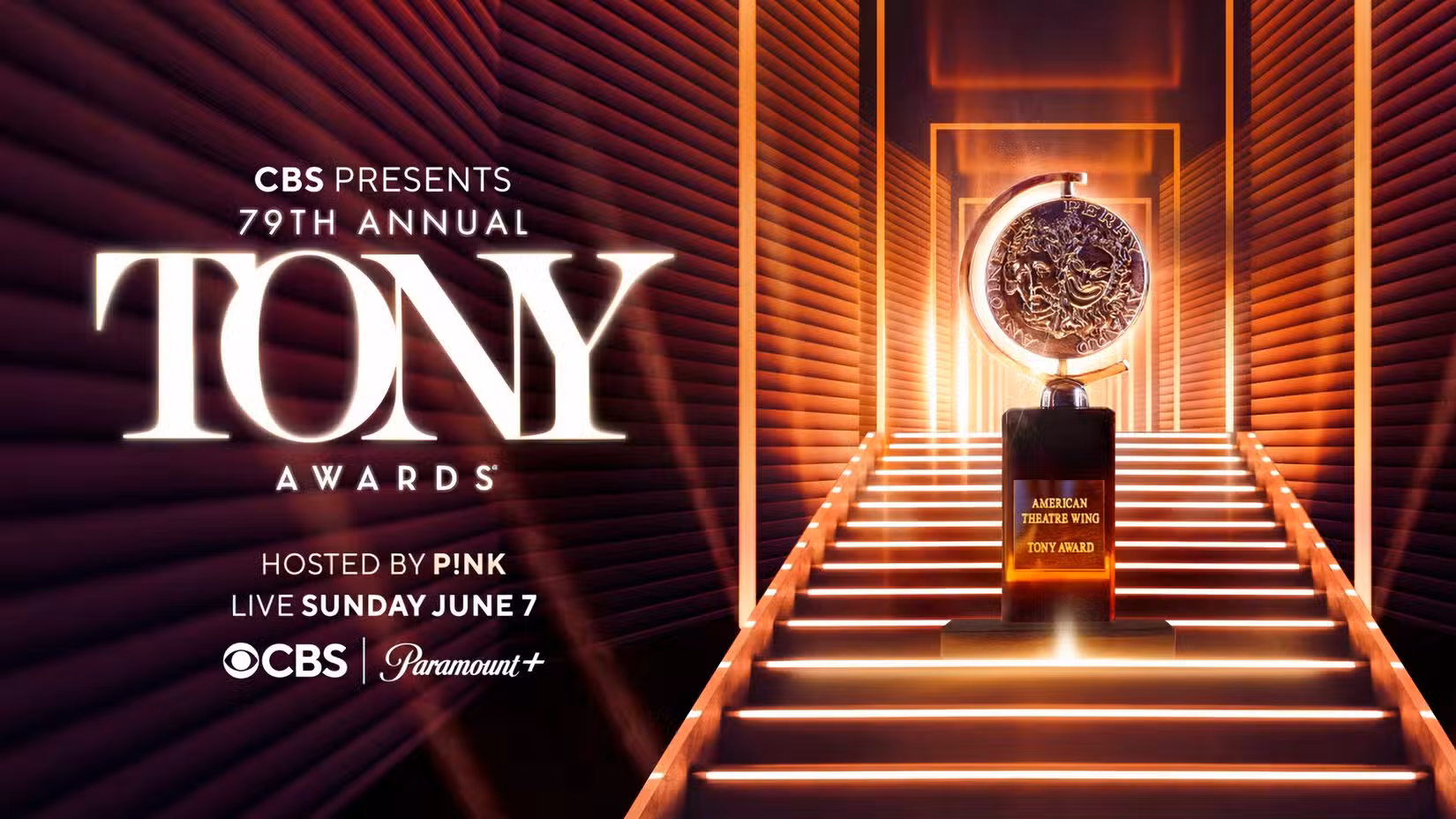 The logo for The 79th Annual Tony Awards.