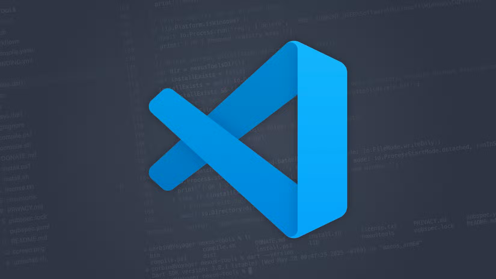 VS Code logo.