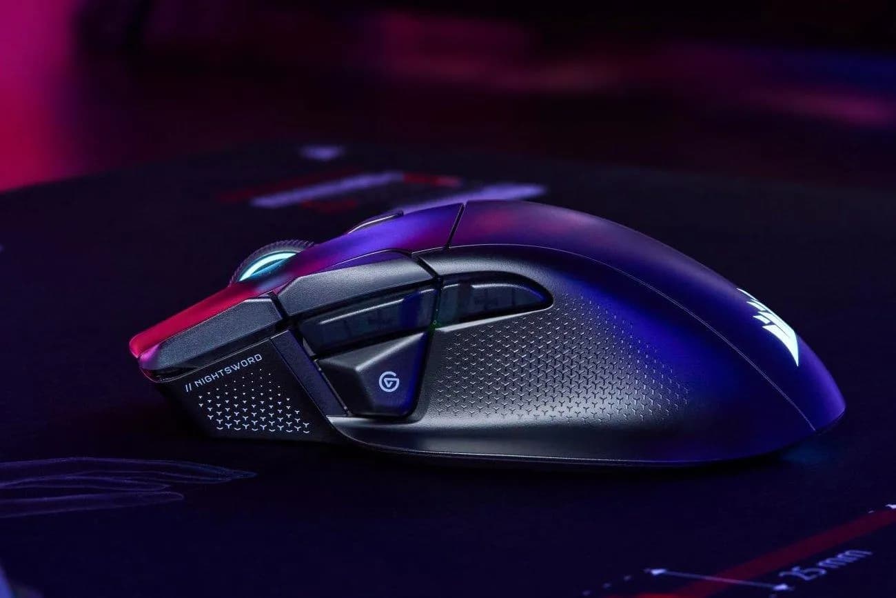 The Stream Deck mouse.