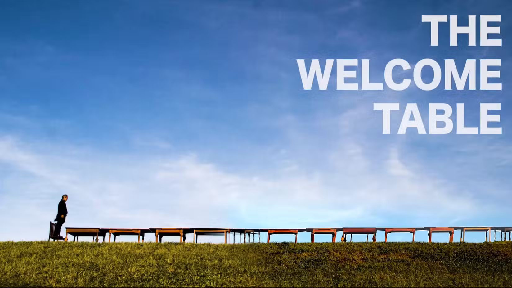 Screenshot of The Welcome Table documentary.