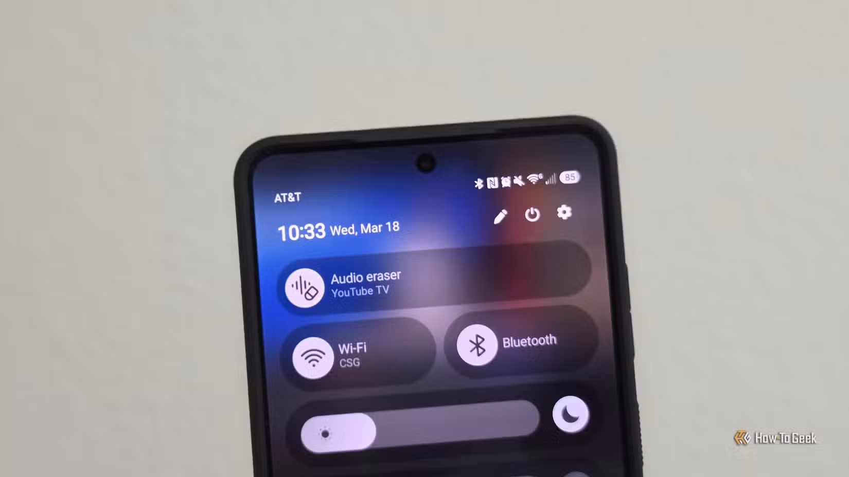 Galaxy S26 Ultra Audio Eraser on YouTube TV