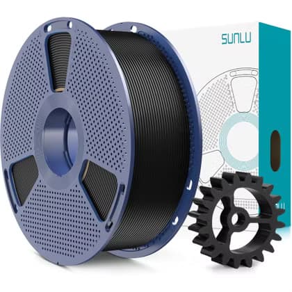 SUNLU PLA+ 2.0 3D printer filament.