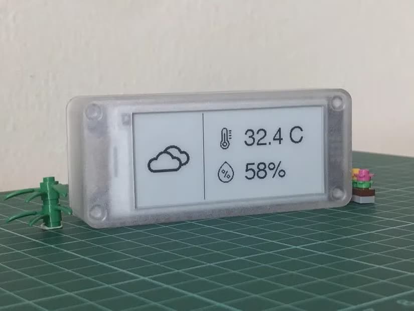WeatherPaper by Jeremy Ngai on Instructables.