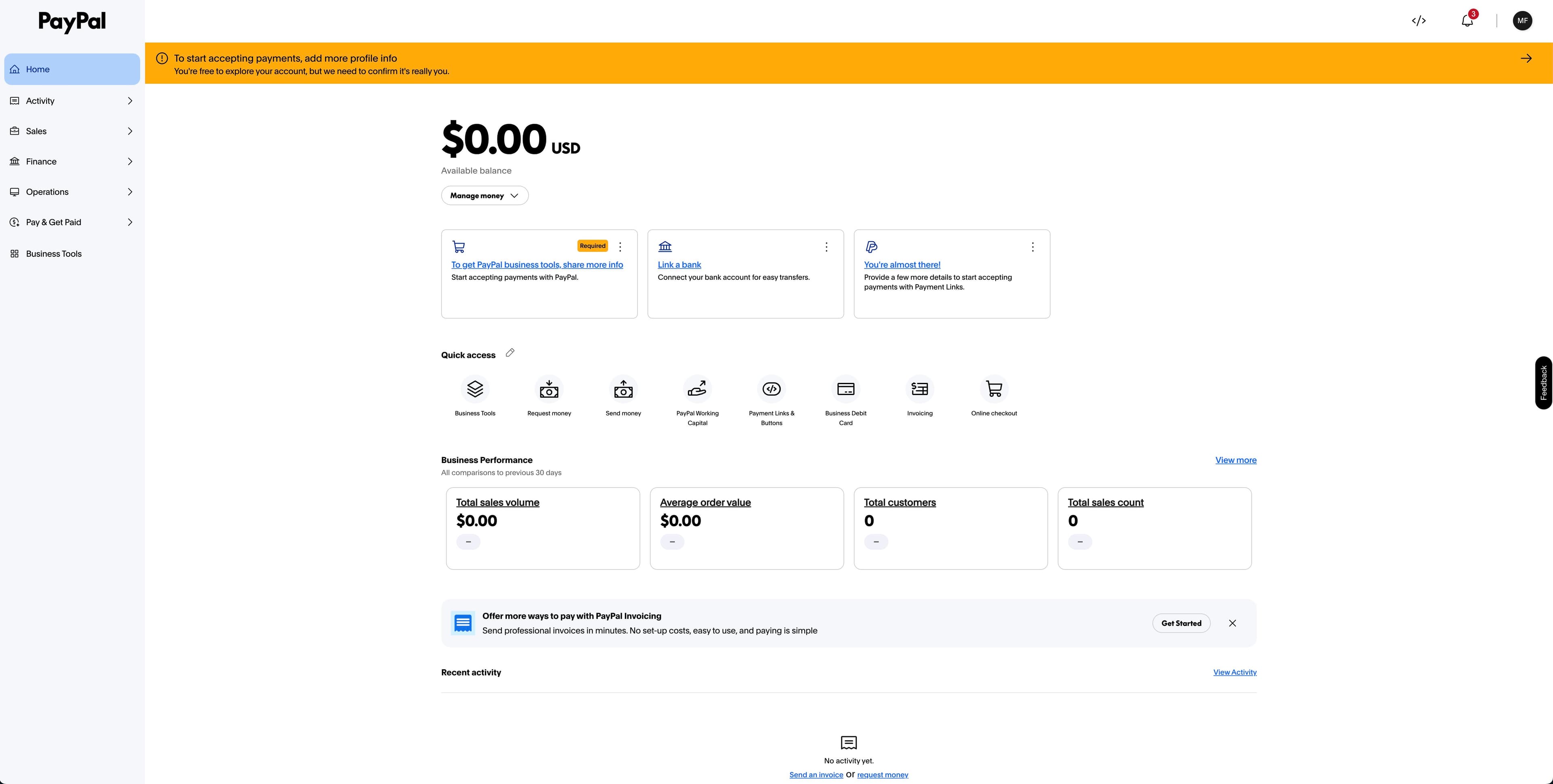 PayPal, our pick for the best Stripe alternative for an easy payment setup.
