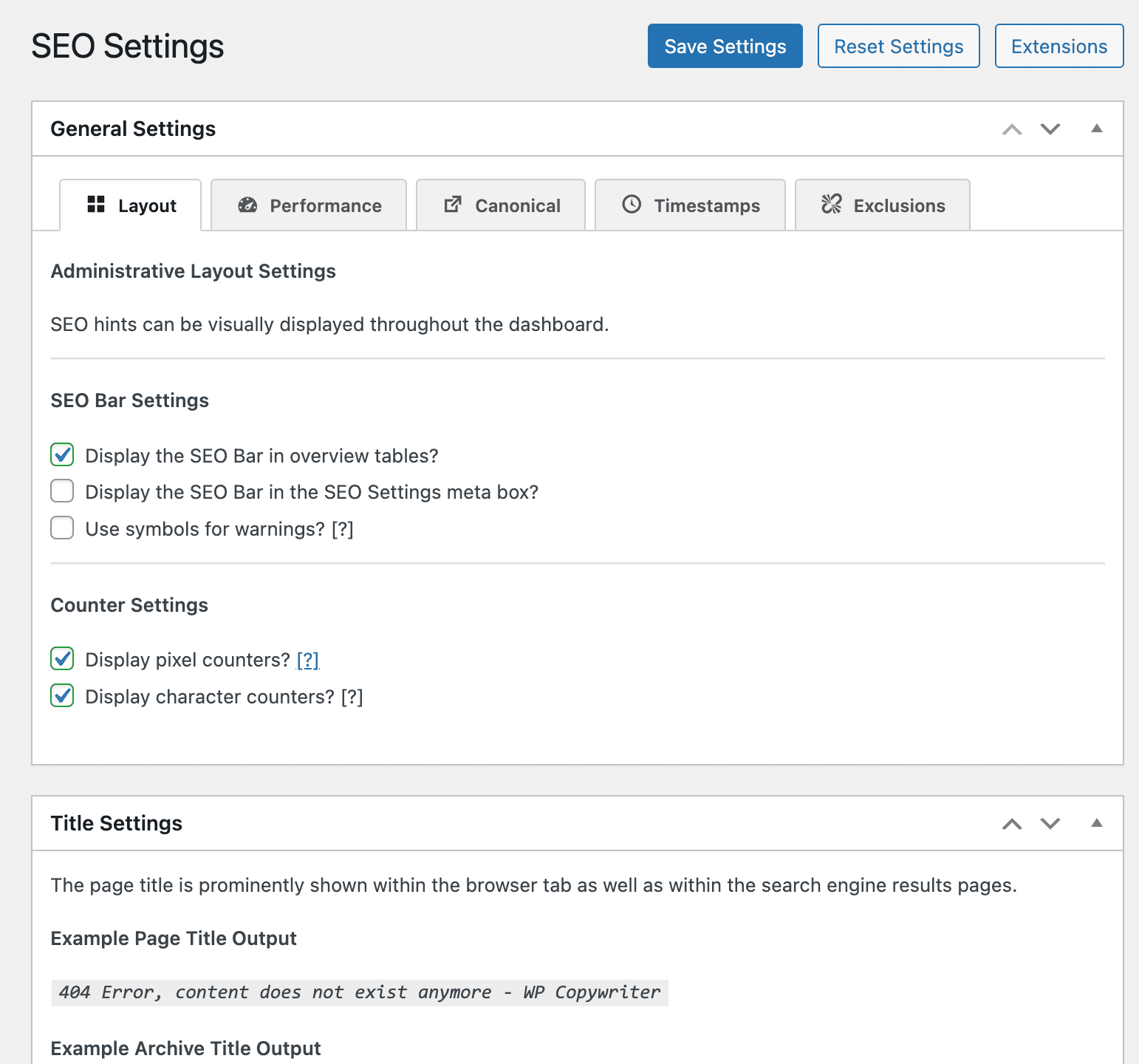 The SEO Framework, our pick for the best WordPress SEO plugin for speed and automation