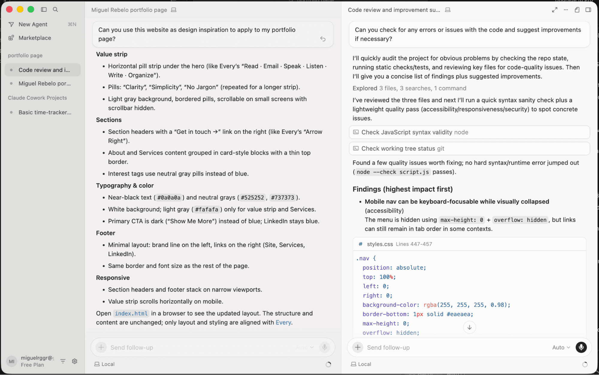 Cursor 3's new agent management workspace, separate from the IDE.