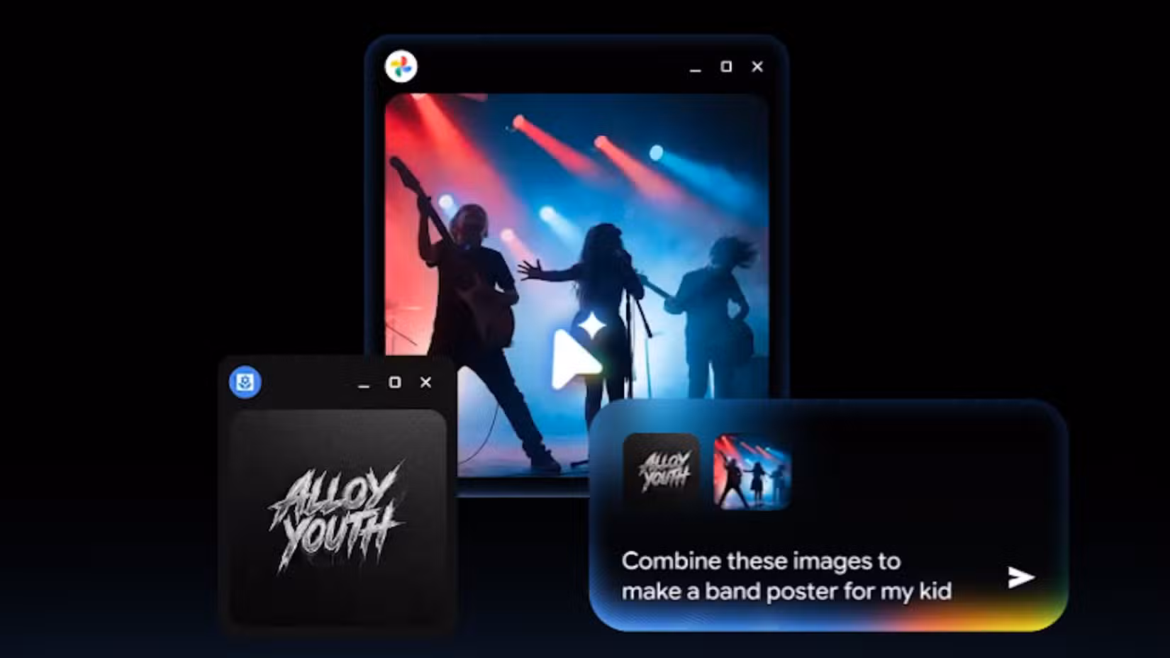 The Magic Pointer feature on a Googlebook.