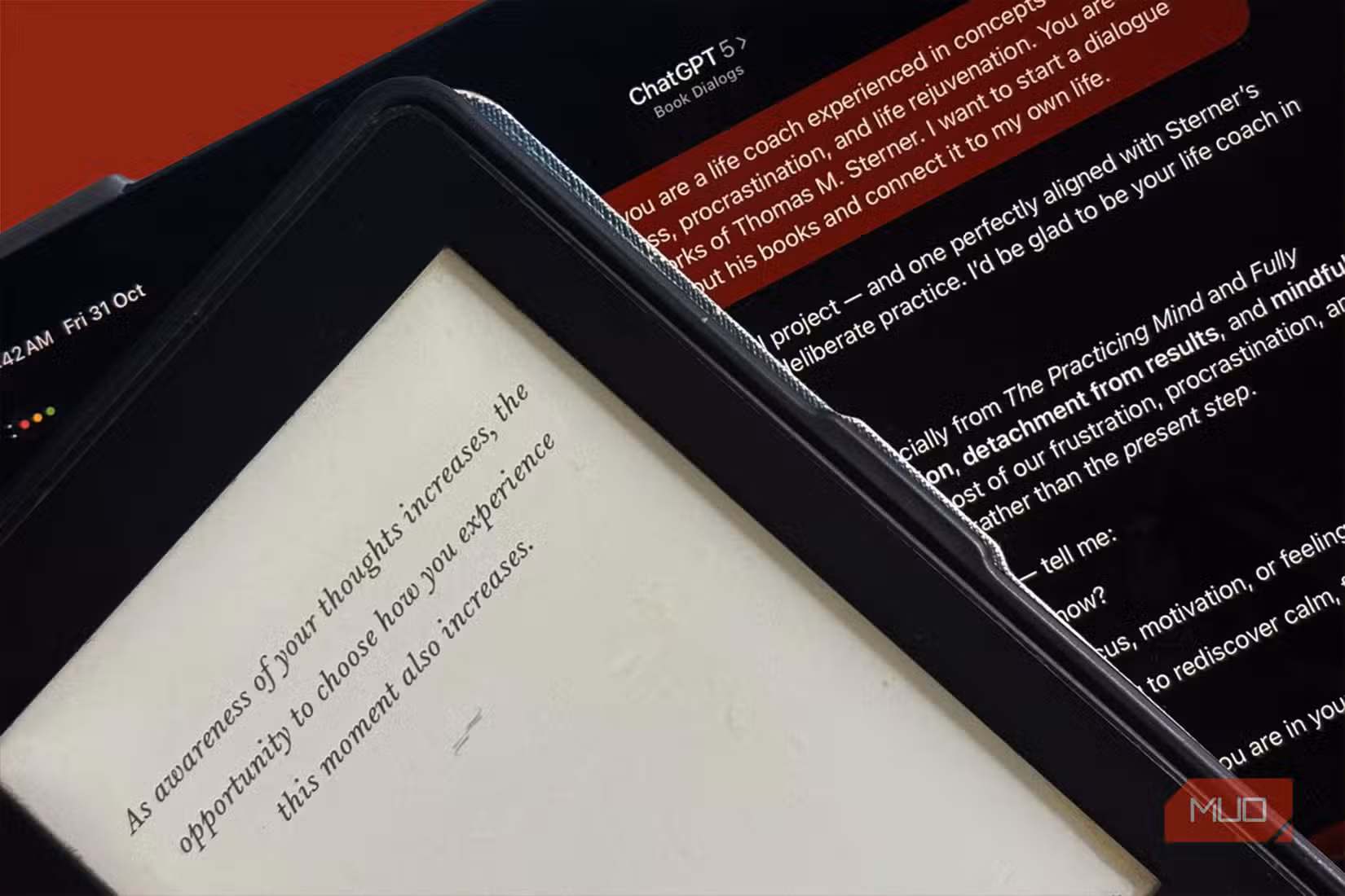 ChatGPT prompts for reading with Kindle.