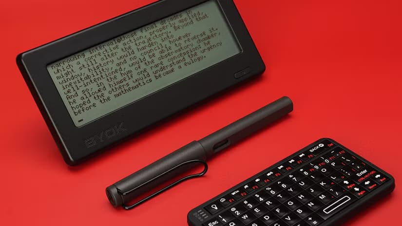 BYOK writerDeck dedicated writing device.