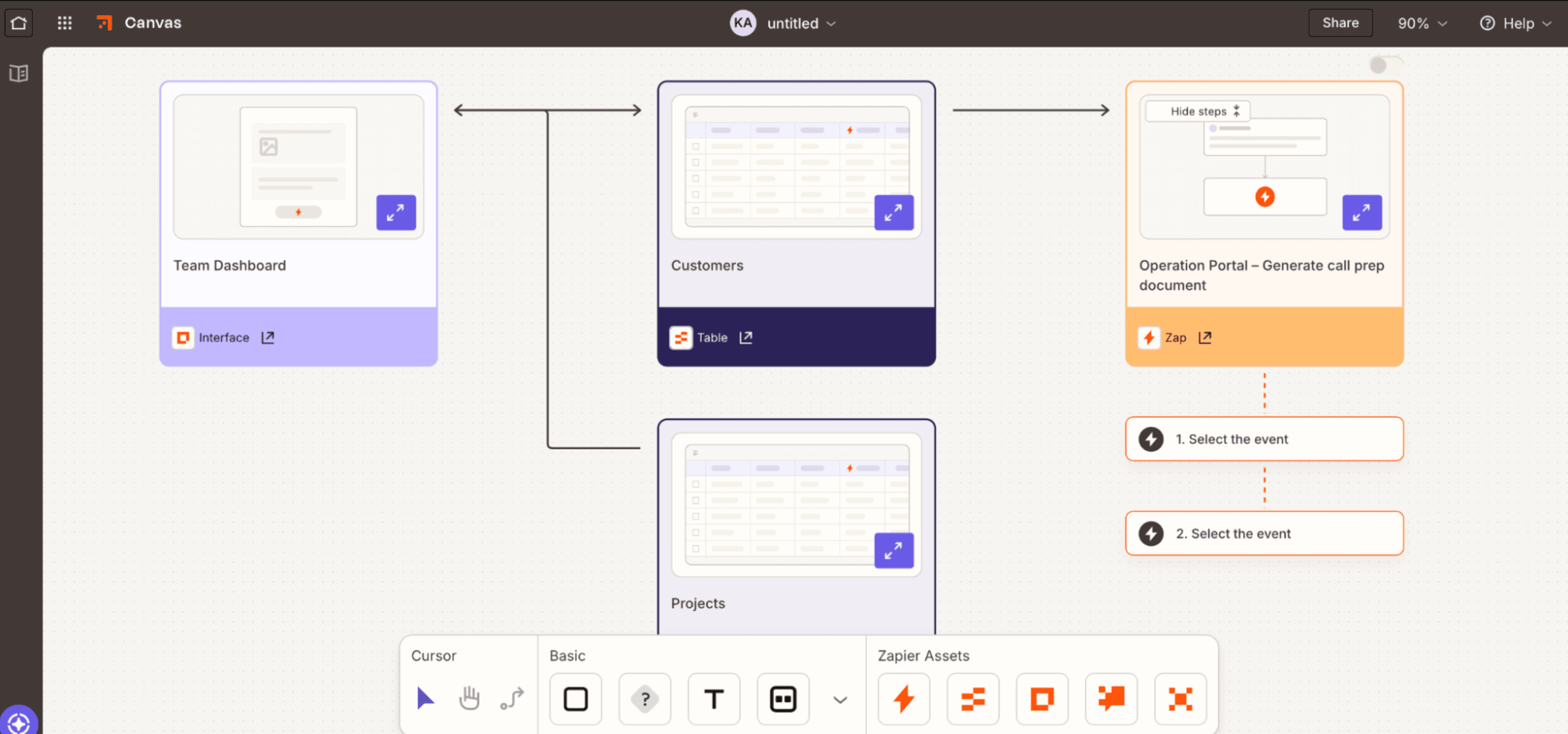 Zapier, our pick for the best creative project management software for AI orchestration