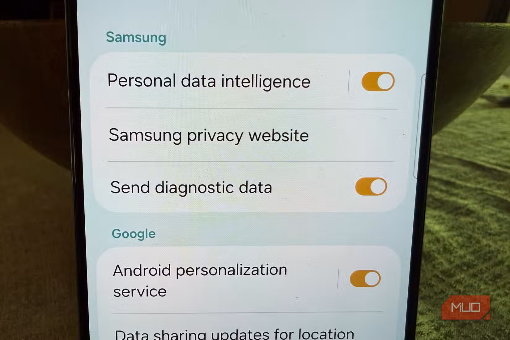 send diagnostic data