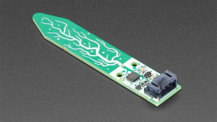 Adafruit's moisture sensor.