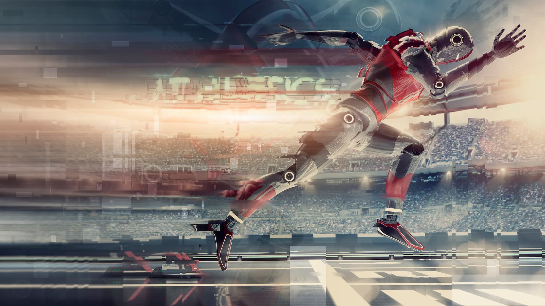 Running robot