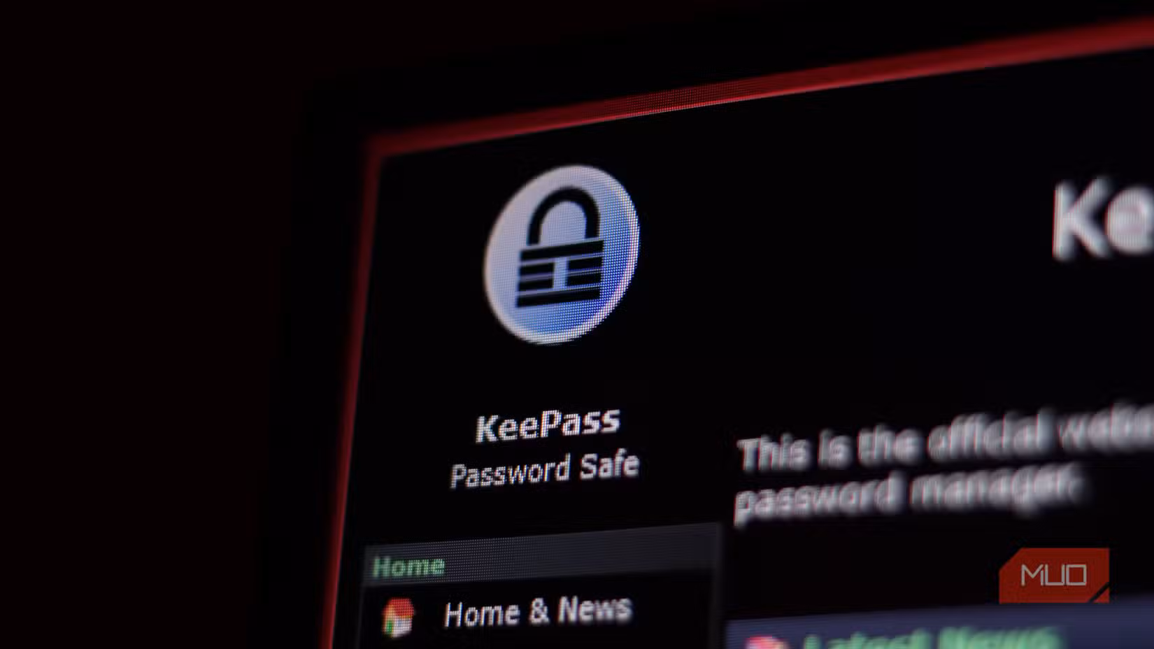 KeePass Password safe official website.
