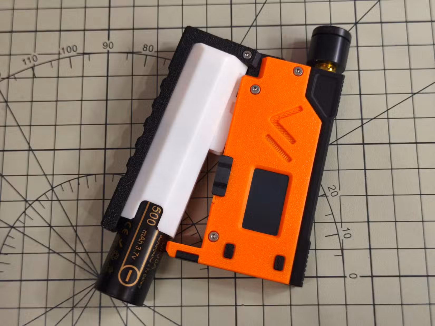 MeshT2 - Meshtastic case for Heltec Wireless Tracker V2 by Prokuon on GitHub.