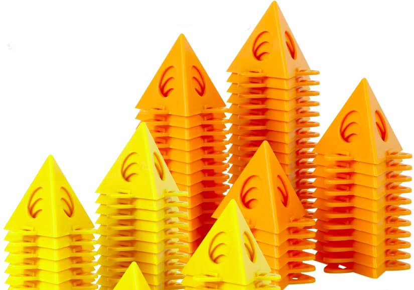 3D printed painting cones by MakerWorld user mais.